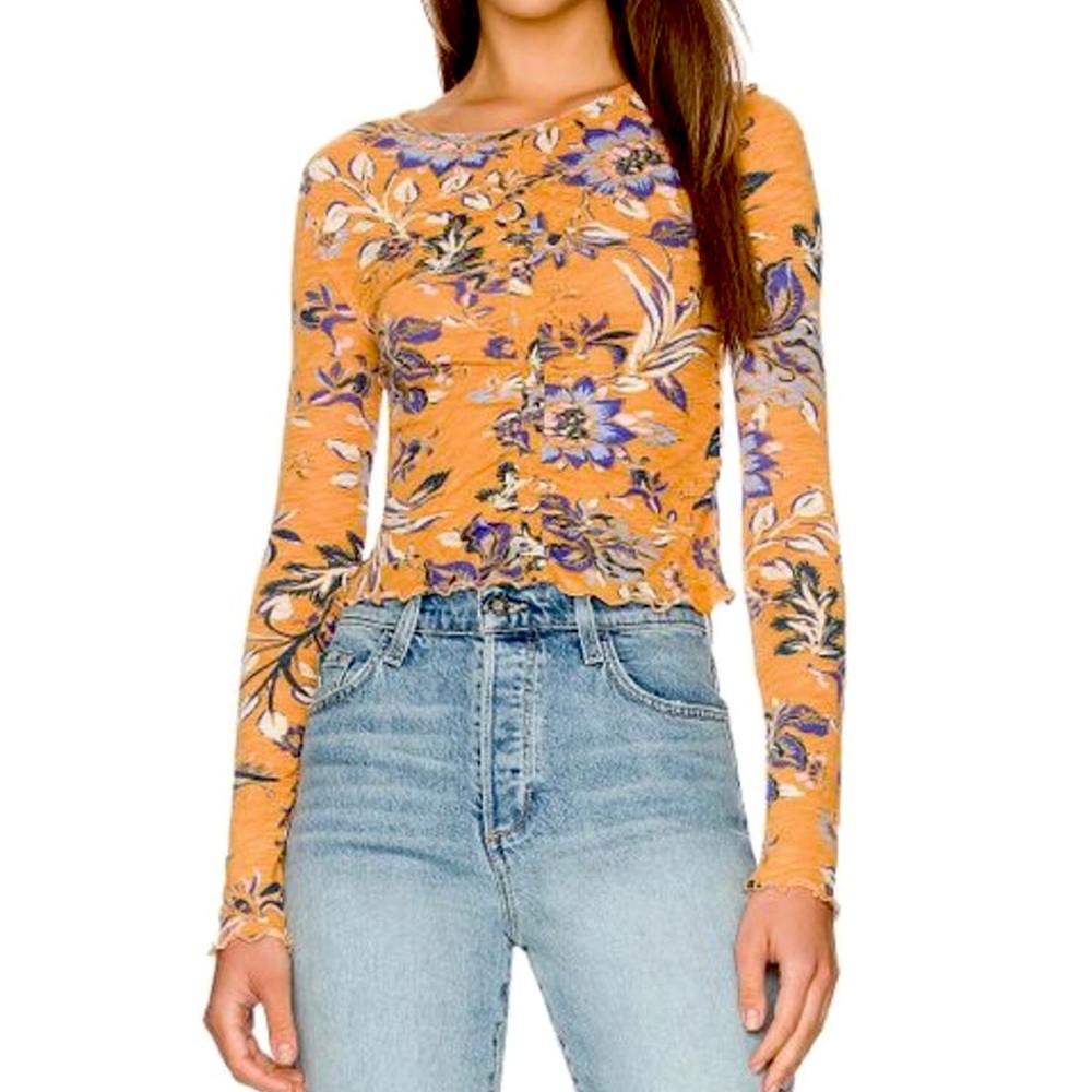 NWT Free People Dreamed Of You Tee